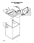 Top and cabinet
