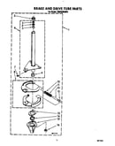 Brake and drive tube