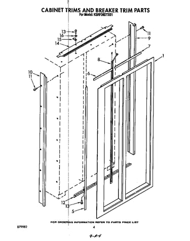 Cabinet trims and breaker trim
