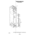 KitchenAid KSRF36DTX01 freezer liner diagram