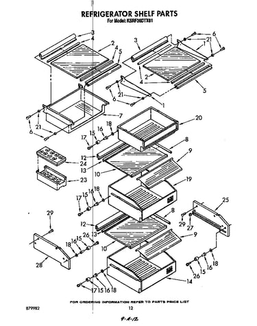 Refrigerator shelf