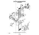 KitchenAid KSRF36DTX01 air flow and reservoir diagram