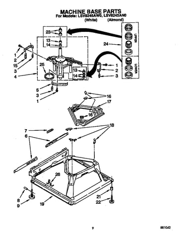 Machine base