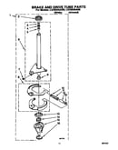 Brake and drive tube