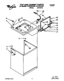 Top and cabinet