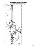 Brake and drive tube