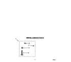 Whirlpool LSP8245AW0 miscellaneous diagram