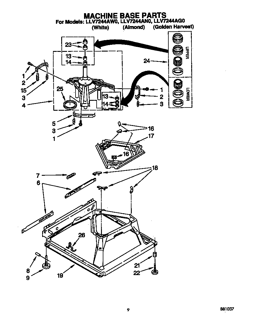 Machine base