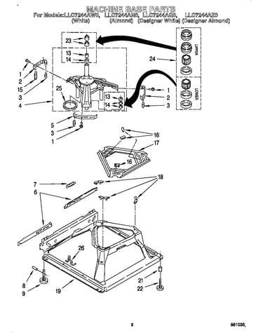 Machine base