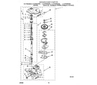 Whirlpool LLC7244AW0 gearcase diagram