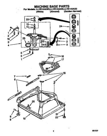 Machine base