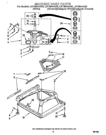 Machine base