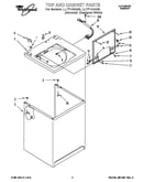 Top and cabinet