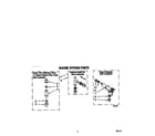 Whirlpool LLR8245AW0 water system diagram