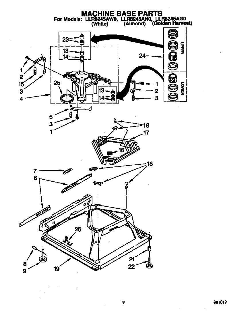 Machine base