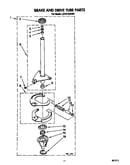 Brake and drive tube