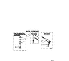 Whirlpool LBT6133AW0 water system diagram