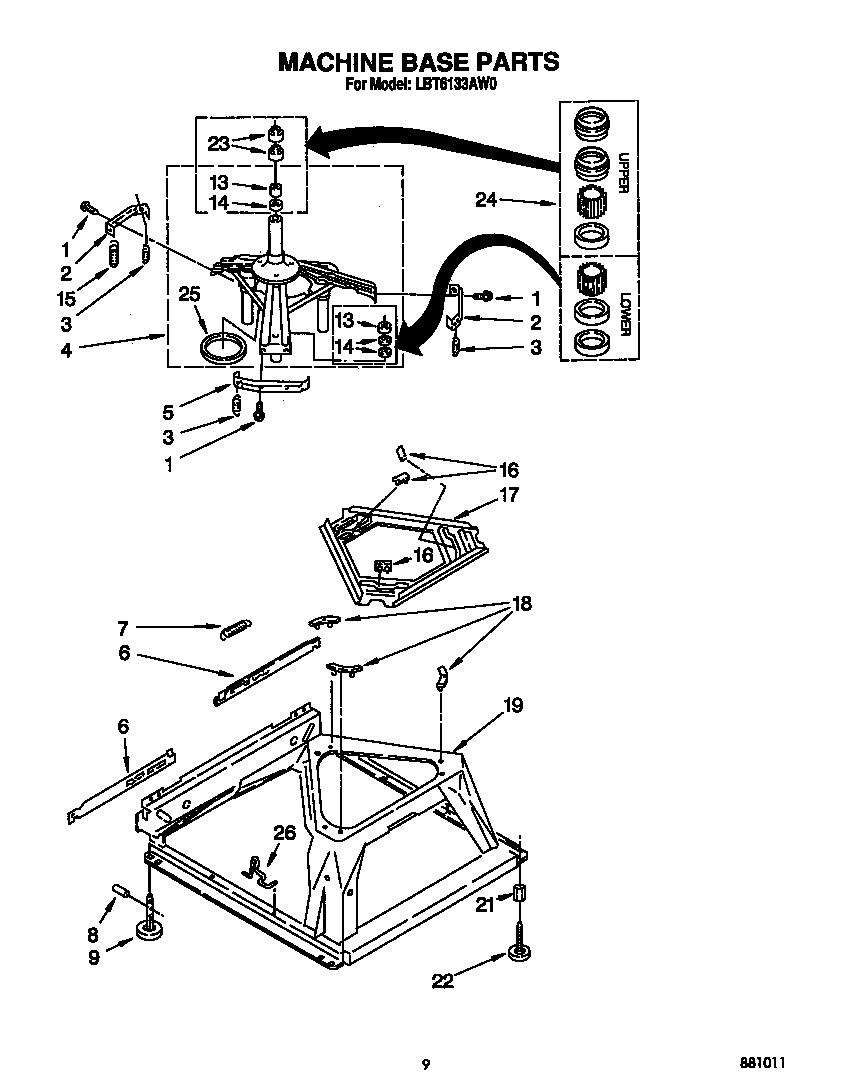 Machine base