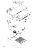 Range hood parts