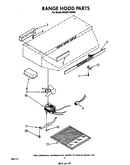 Range hood parts