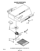 Range hood parts