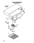 Range hood parts