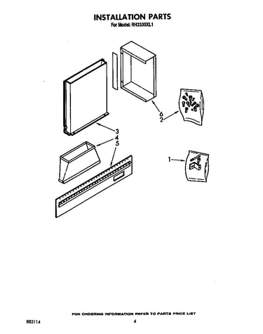 Installation parts