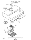 Range hood parts