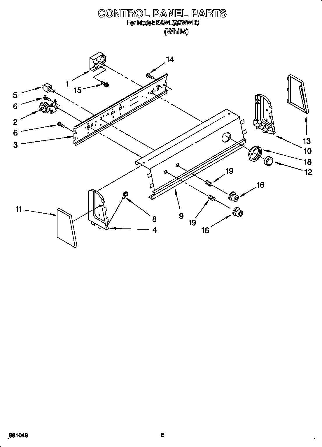 Control panel