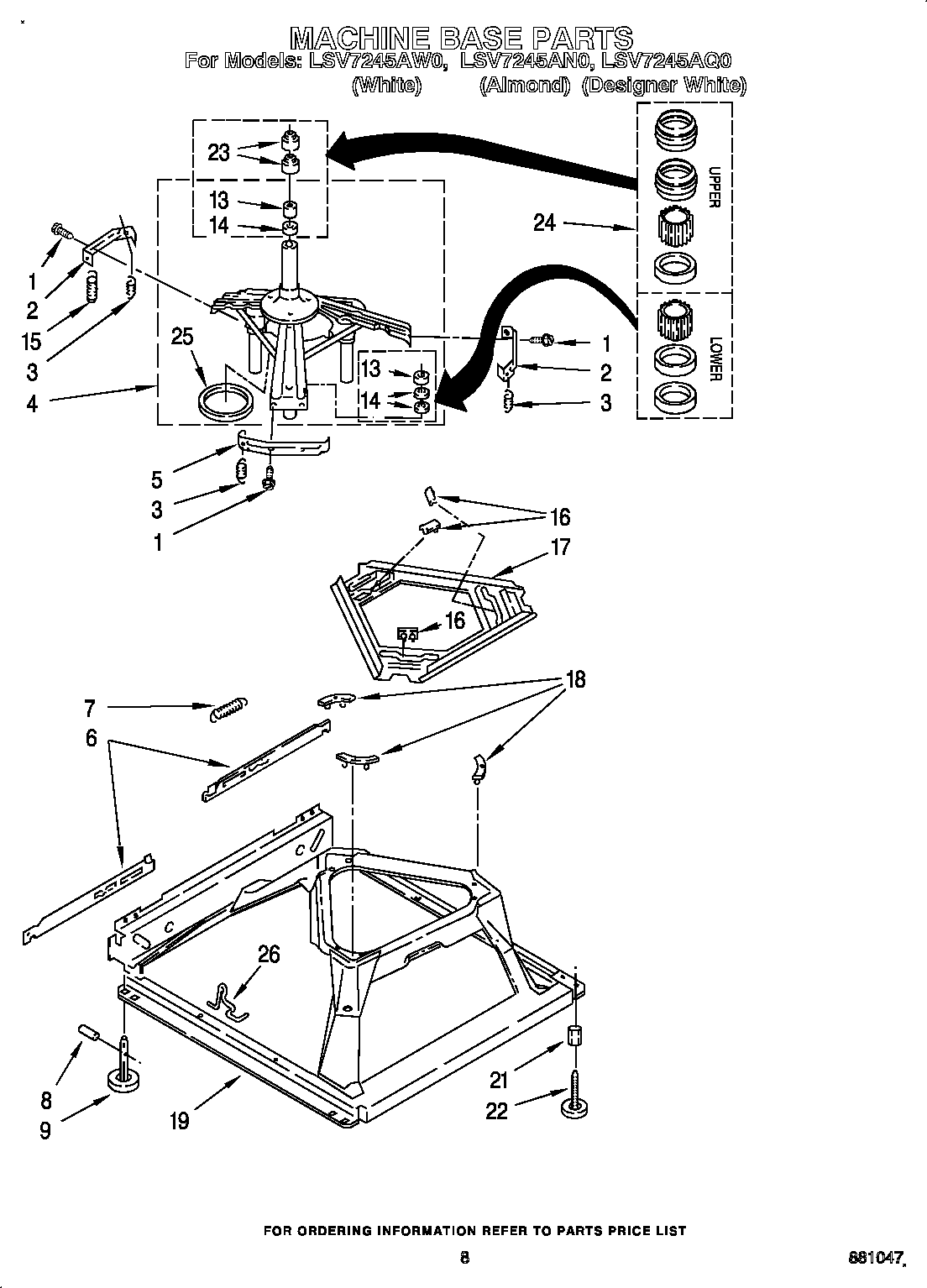 Machine base