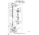 Whirlpool LLN8244AW0 gearcase diagram