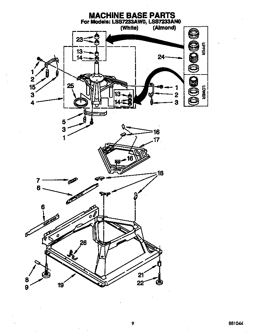 Machine base