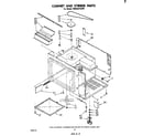 Whirlpool RM955PXLW0 cabinet and stirrer diagram