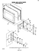 Door and latch
