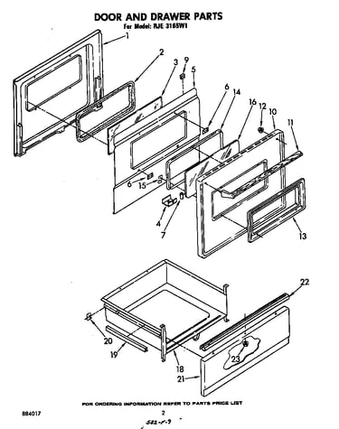 Door and drawer