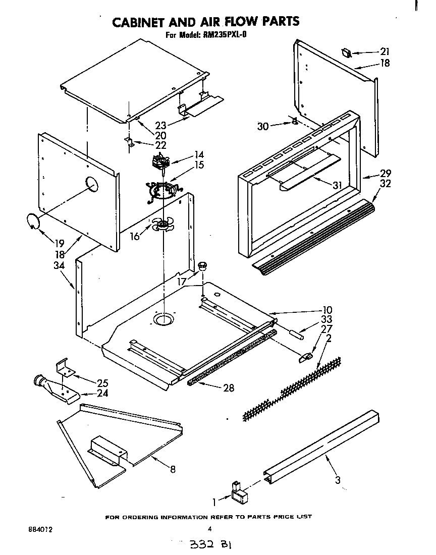 Cabinet and air flow