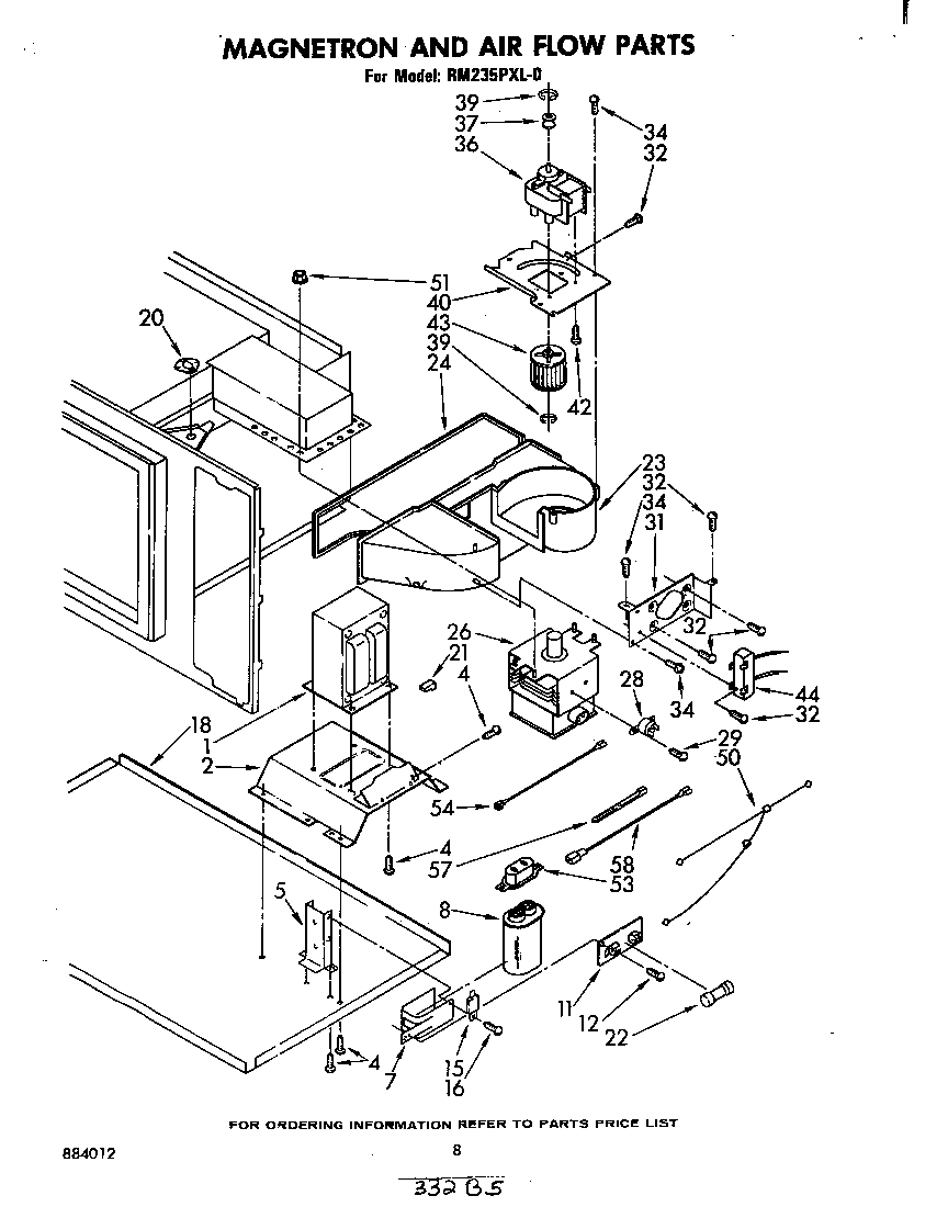 MAGNETRON AND AIR FLOW