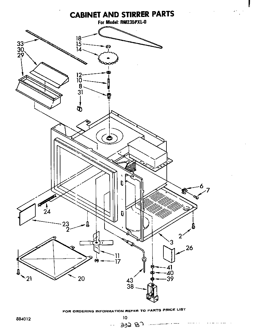 CABINET AND STIRRER