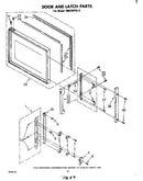 Door and latch