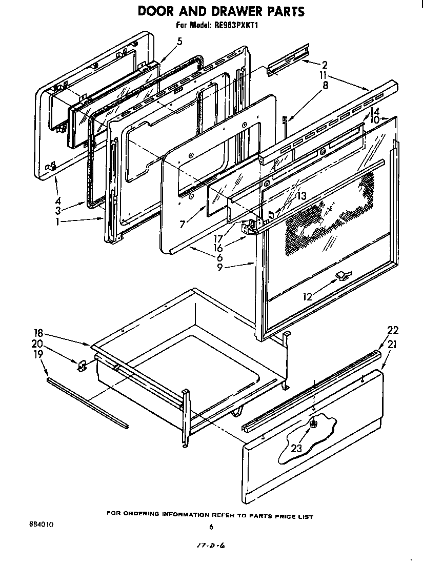 Door and drawer