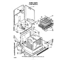 Whirlpool RM275PXL0 oven diagram