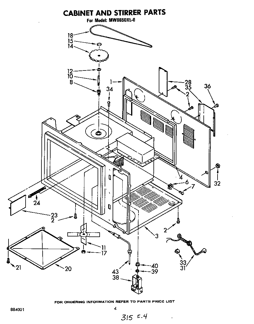 Cabinet and stirrer