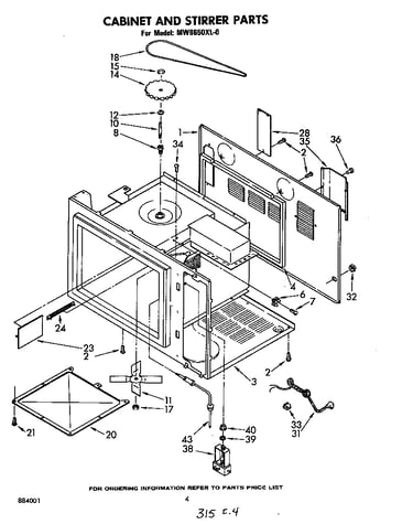 Cabinet and stirrer