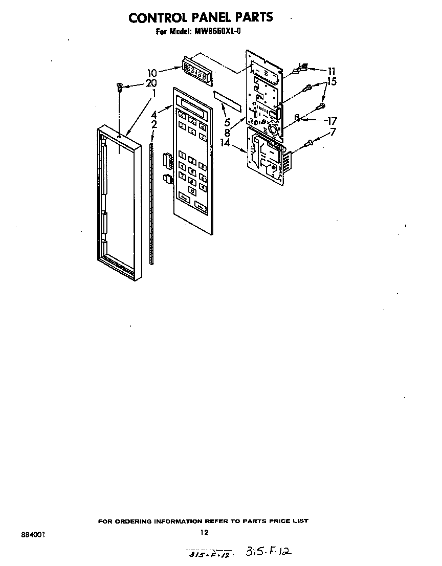 Control panel
