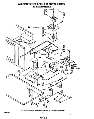 Magnetron and air flow