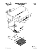 Range hood parts