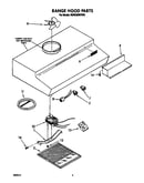 Range hood parts