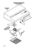 Range hood parts