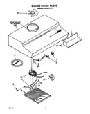 Range hood parts