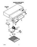 Range hood parts
